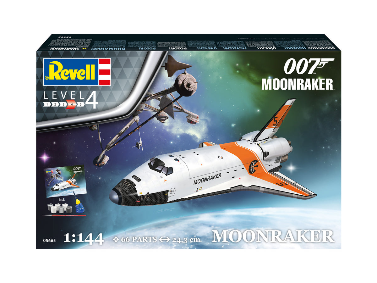 Revell 05665 1:144 Gift Set James Bond 'Moonraker Space Shuttle'