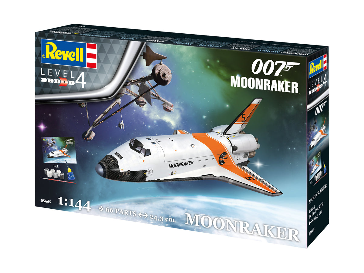 Revell 05665 1:144 Gift Set James Bond 'Moonraker Space Shuttle'