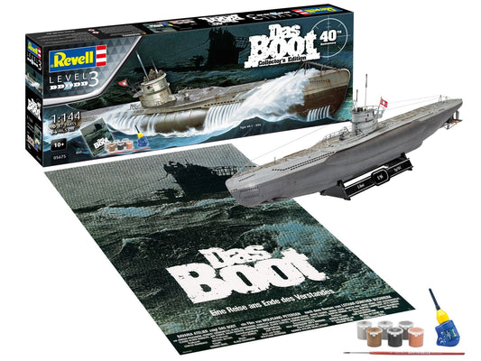 Revell 05675 1:144 Das Boot Collector's Edition 40th Anniversary Gift Set