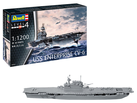 Revell 05824 1:1200 USS Enterprise CV-6