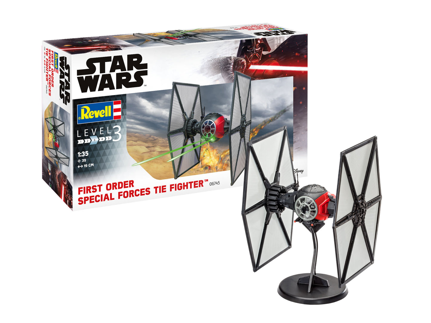 Revell 06745 1:35 Star Wars First Order Special Forces TIE Fighter