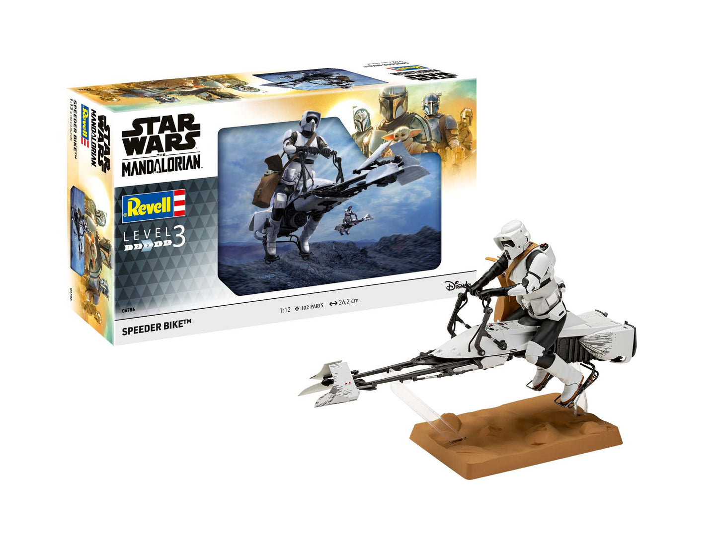 Revell 06786 1:12 Speeder Bike: The Mandalorian