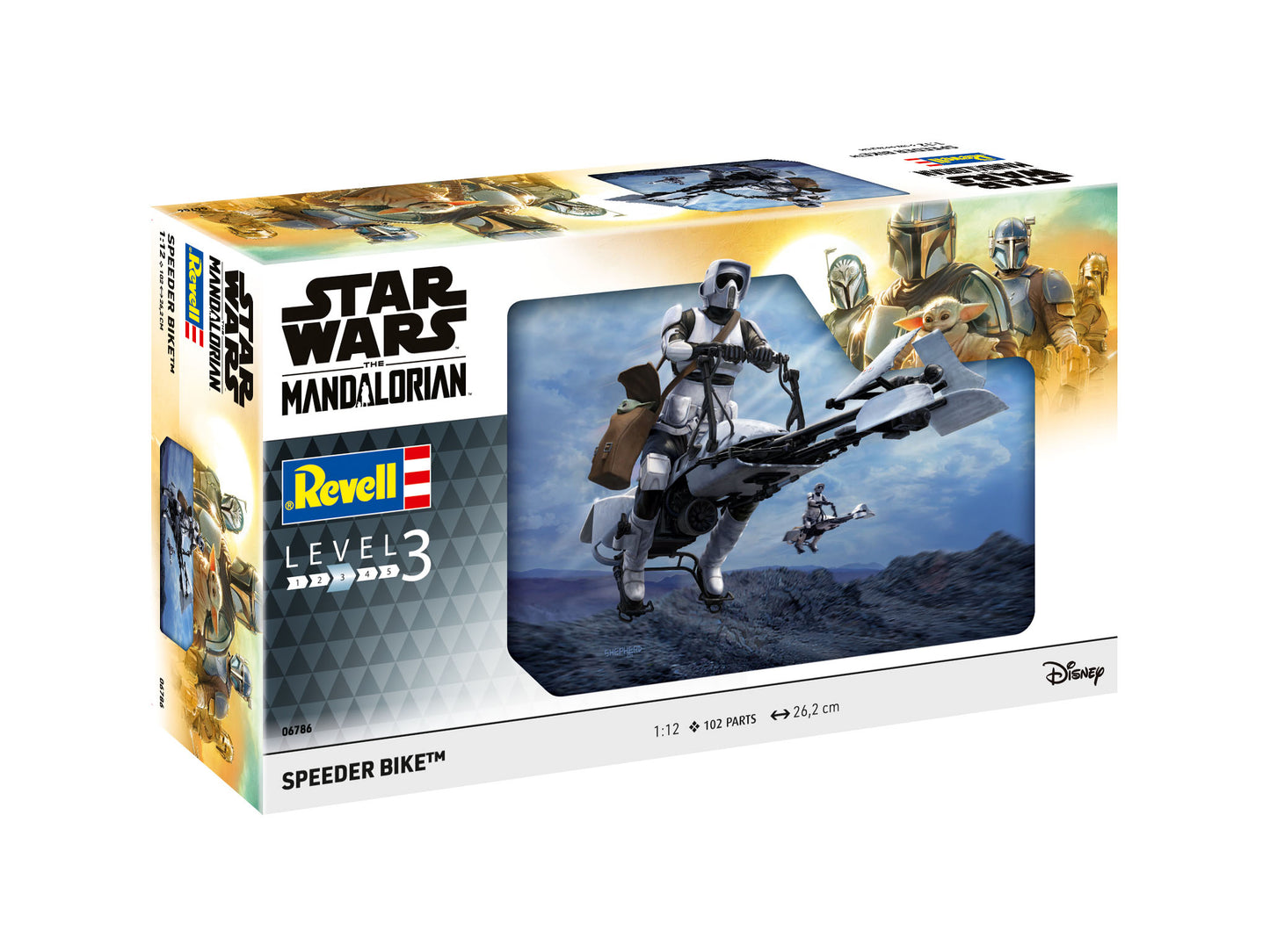 Revell 06786 1:12 Speeder Bike: The Mandalorian