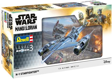 Revell 06787 1:24 N1 Starfighter: The Mandalorian