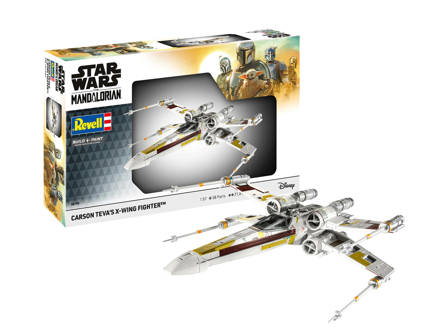 Revell 06790 1:57 Carson Teva's X-Wing Fighter: The Mandalorian