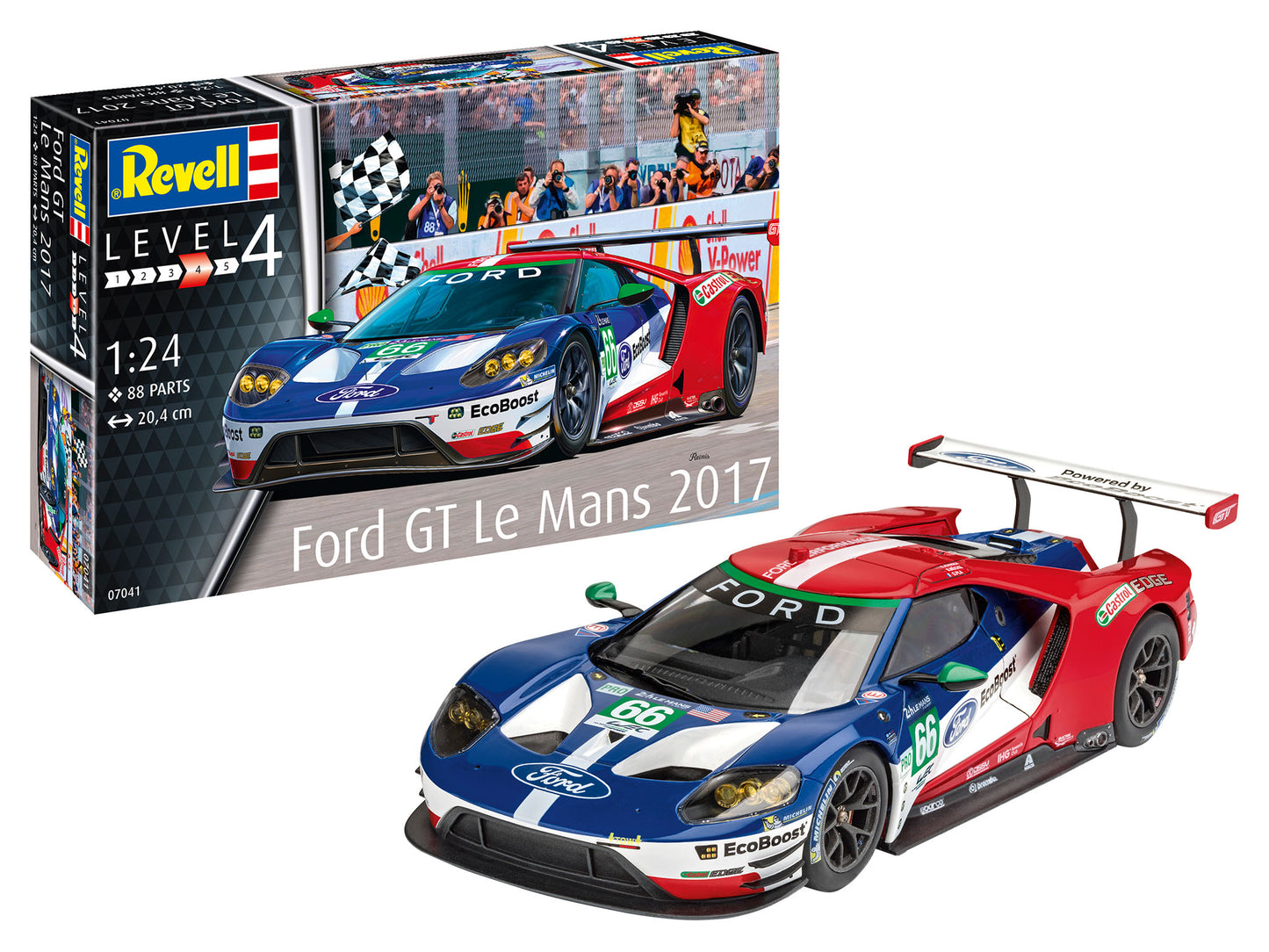 Revell 07041 1:25 Ford GT Le Mans 2017