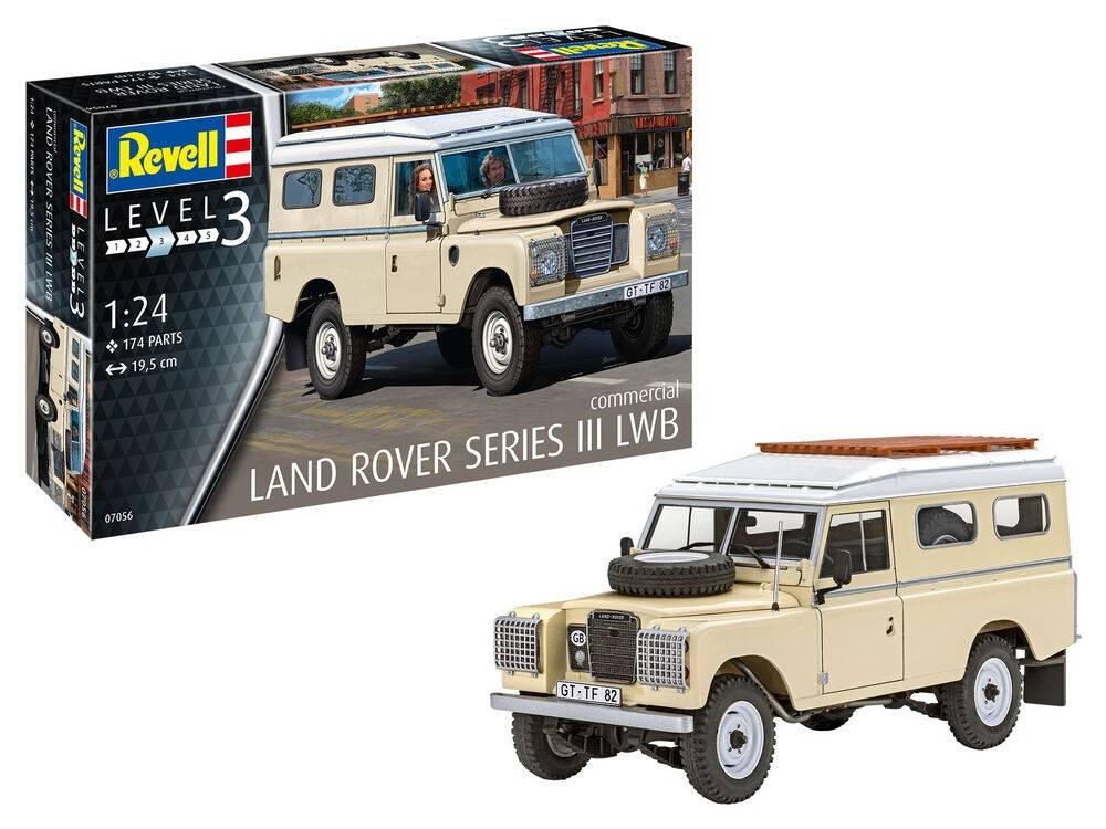 Revell 07056 1:24 Land Rover Series III LWB (Commercial)