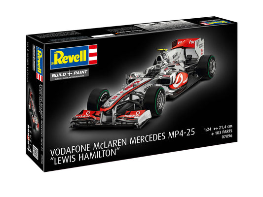 Revell 07096 1:24 McLaren MP4-25 Lewis Hamilton 2010 Season Car Vodafone