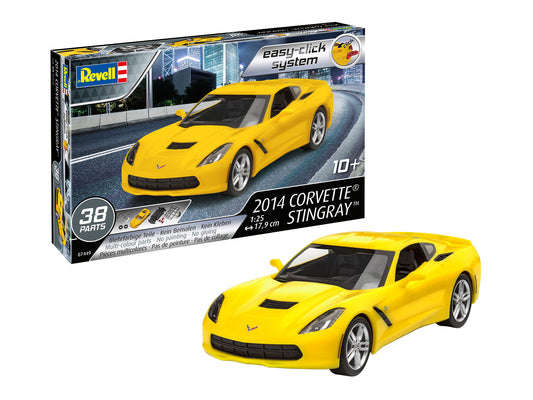 Revell 07449 1:25 2014 Corvette Stingray (Easy-Click System)