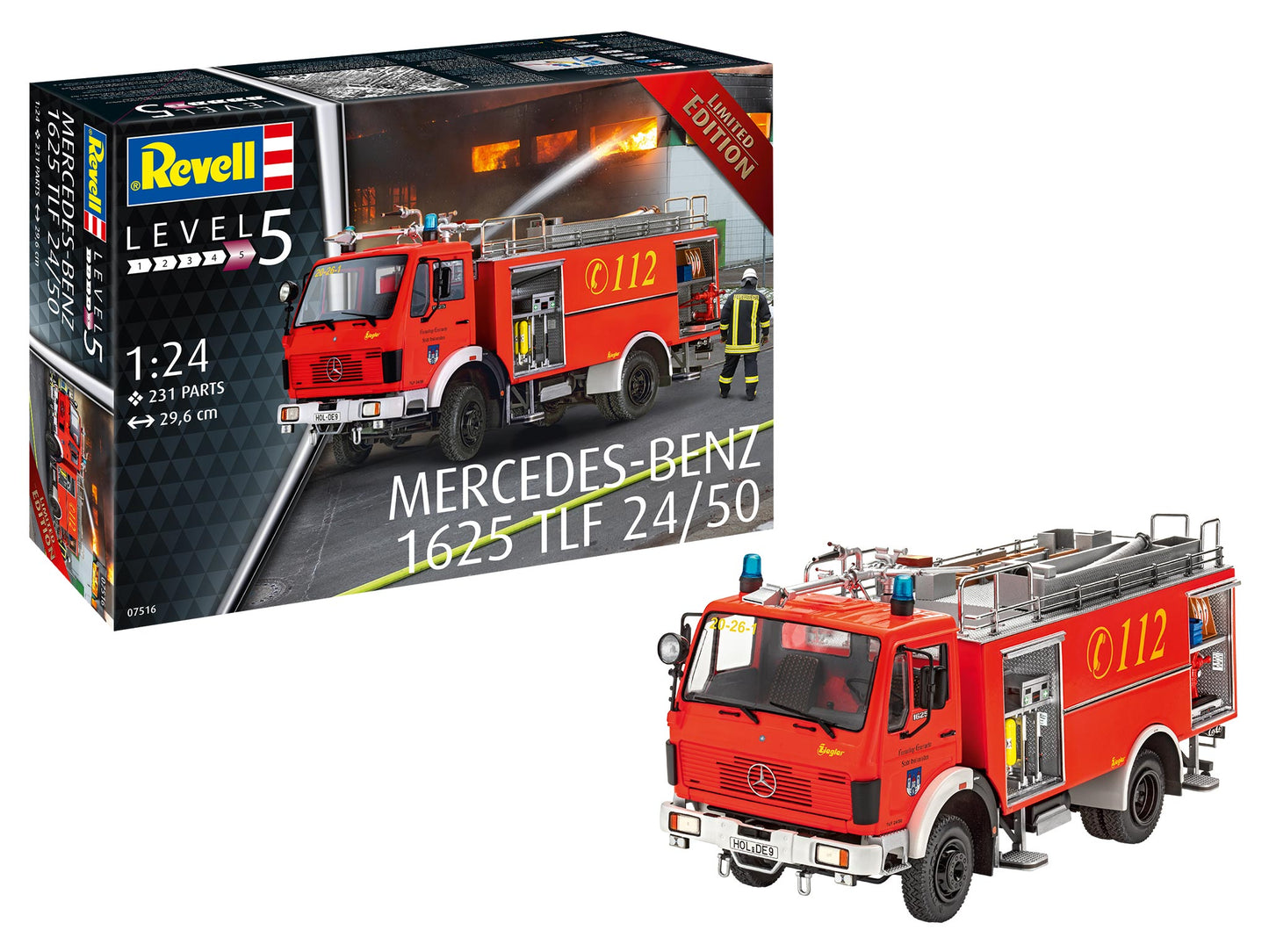 Revell 07516 1:25 Mercedes-Benz 1625 TLF 24/50 Limited Edition