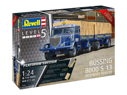 Revell 07580 1:24 Bussing 8000 S13 & Trailer