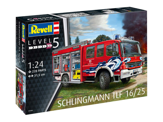 Revell 07586 1:24 Schlingmann TLF 16-25 Fire Engine