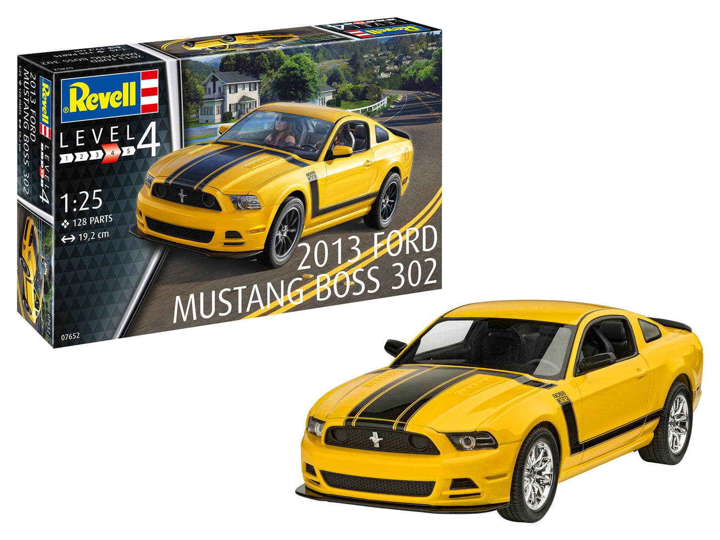 Revell 07652 1:25 2013 Ford Mustang Boss 302