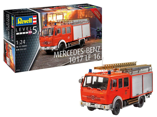 Revell 07655 1:24 Mercedes-Benz 1017 LF-16 Fire Engine Limited Edition