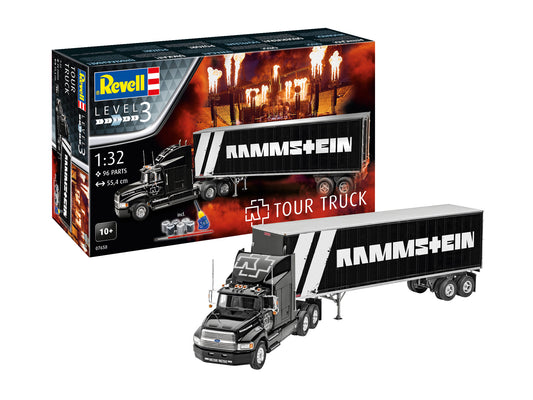 Revell 07658 1:32 Rammstein Tour Truck Gift Set