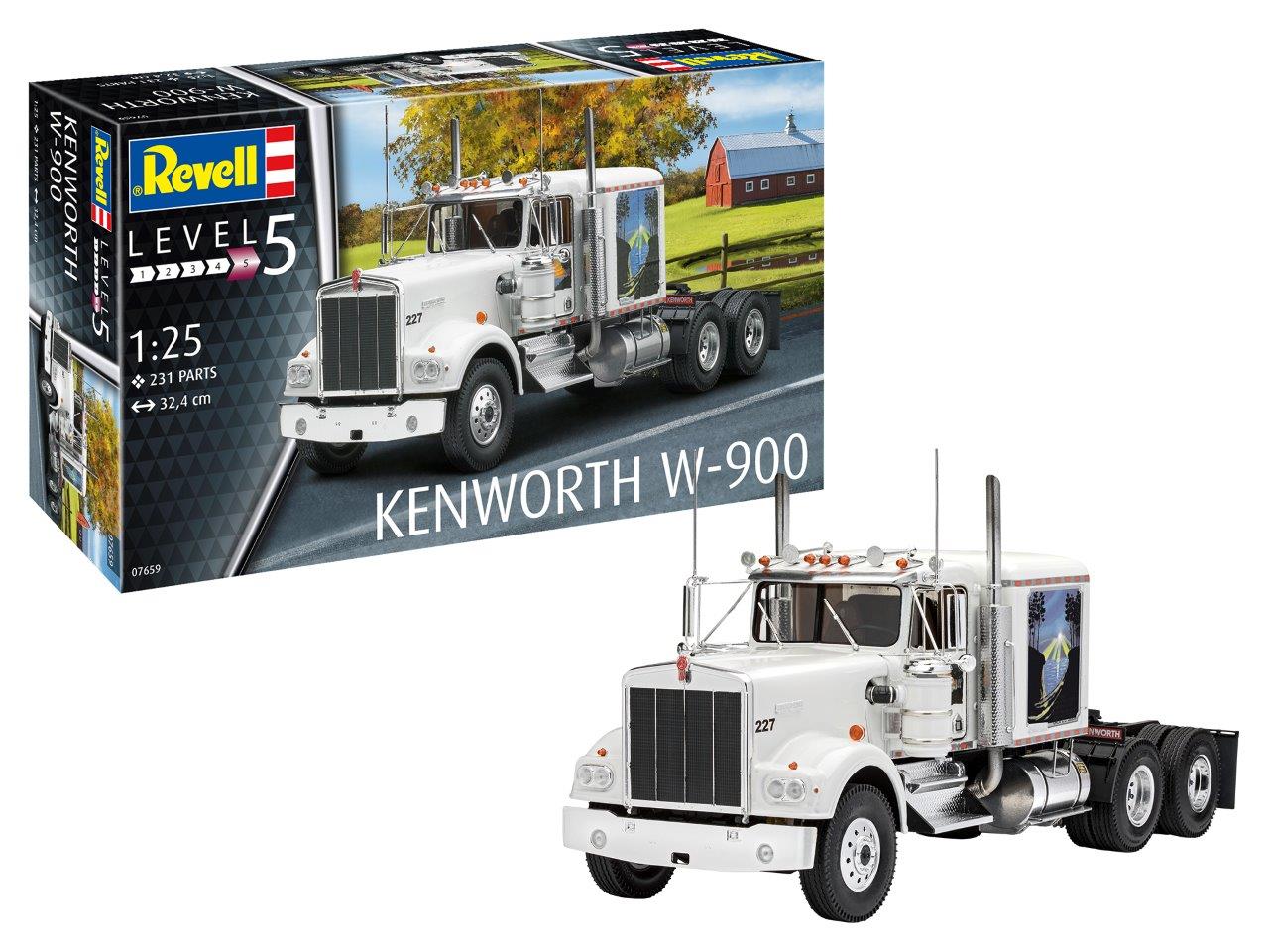 Revell 07659 1:25 Kenworth W-900