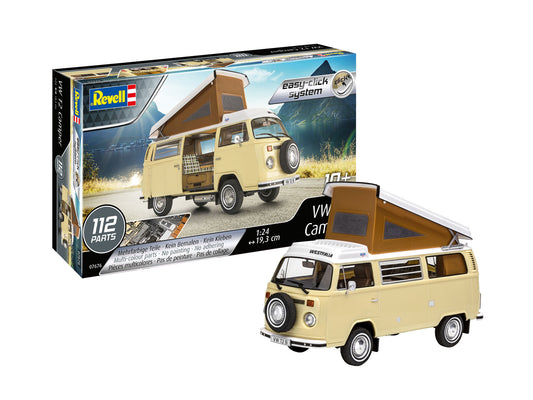 Revell 07676 1:24 VW T2 Camper (Easy-Click System)