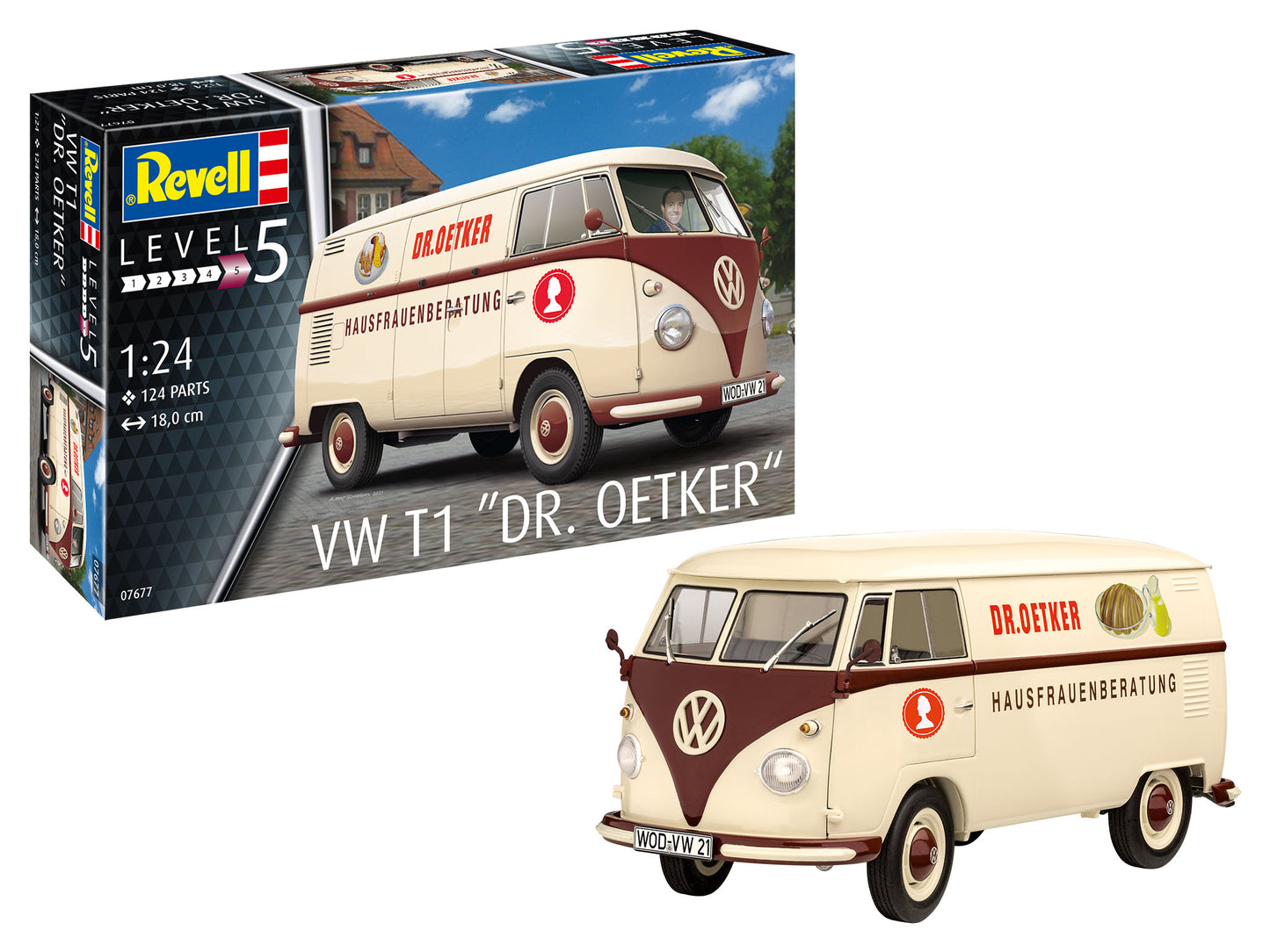 Revell 07677 1:24 VW T1 "Dr. Oetker"