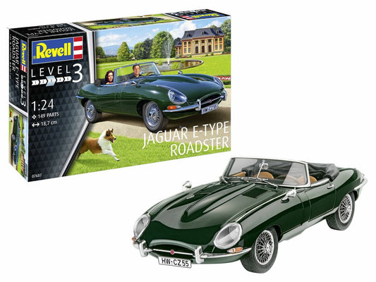 Revell 07687 1:24 Jaguar E-Type Roadster