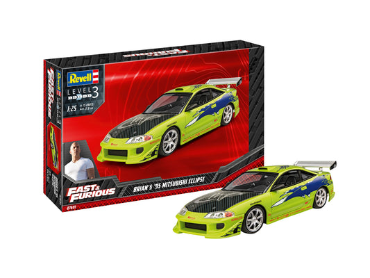 Revell 07691 1:25 Fast & Furious Brian's '95 Mitsubishi Eclipse