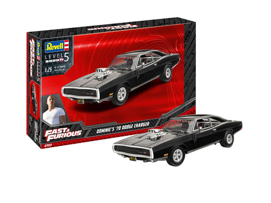 Revell 07693 1:25 Fast & Furious Dominic's '70 Dodge Charger