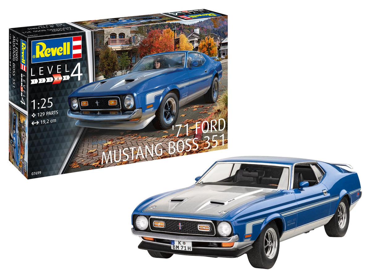 Revell 07699 1:25 '71 Ford Mustang Boss 351