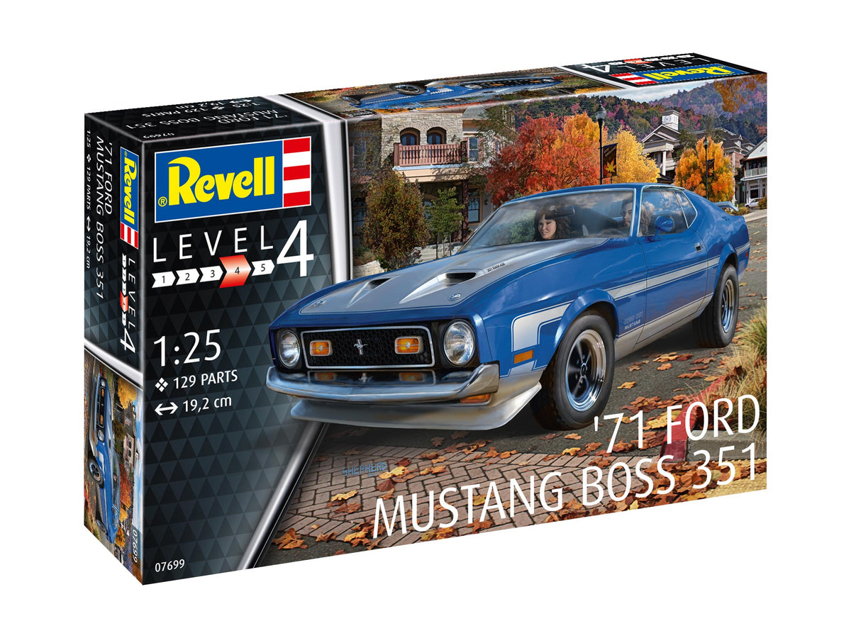 Revell 07699 1:25 '71 Ford Mustang Boss 351