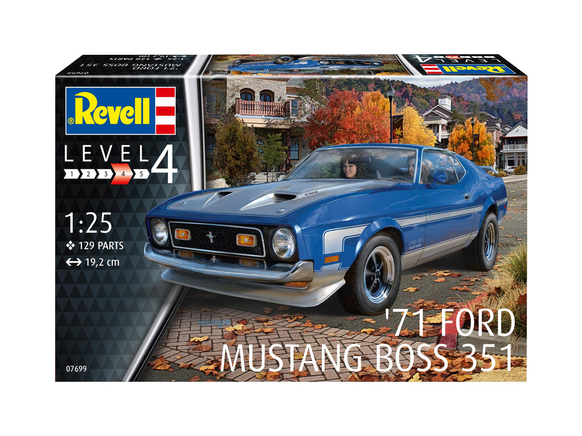 Revell 07699 1:25 '71 Ford Mustang Boss 351
