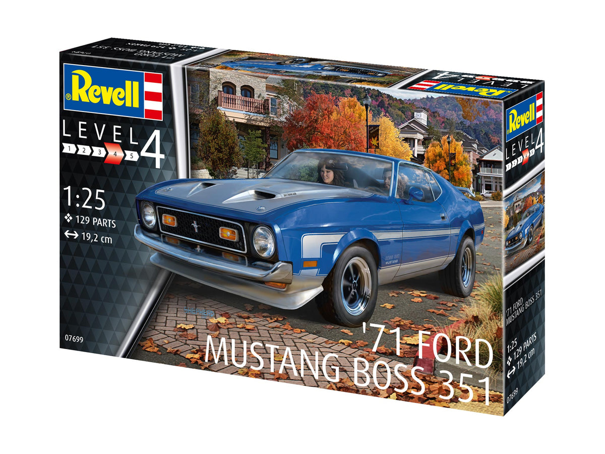 Revell 07699 1:25 '71 Ford Mustang Boss 351