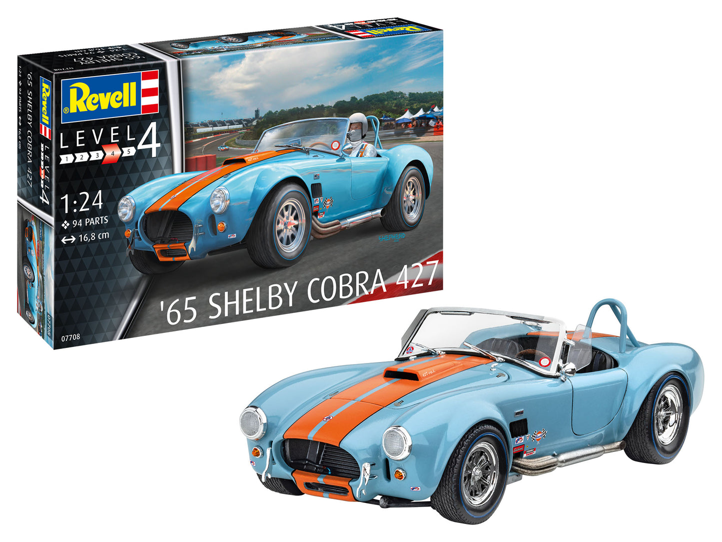 Revell 07708 1:24 1965 Shelby Cobra 427