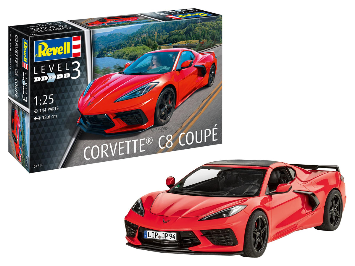Revell 07714 1:24 Corvette C8 Coupe