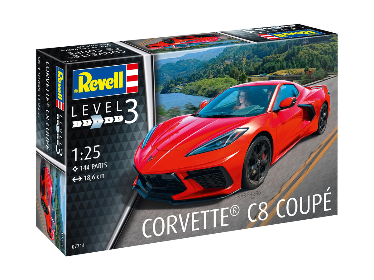 Revell 07714 1:24 Corvette C8 Coupe