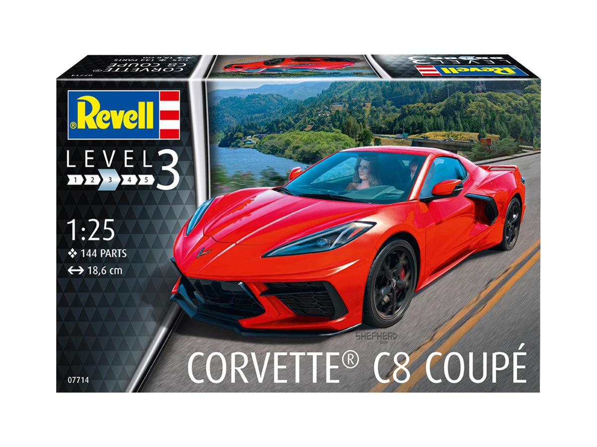 Revell 07714 1:24 Corvette C8 Coupe