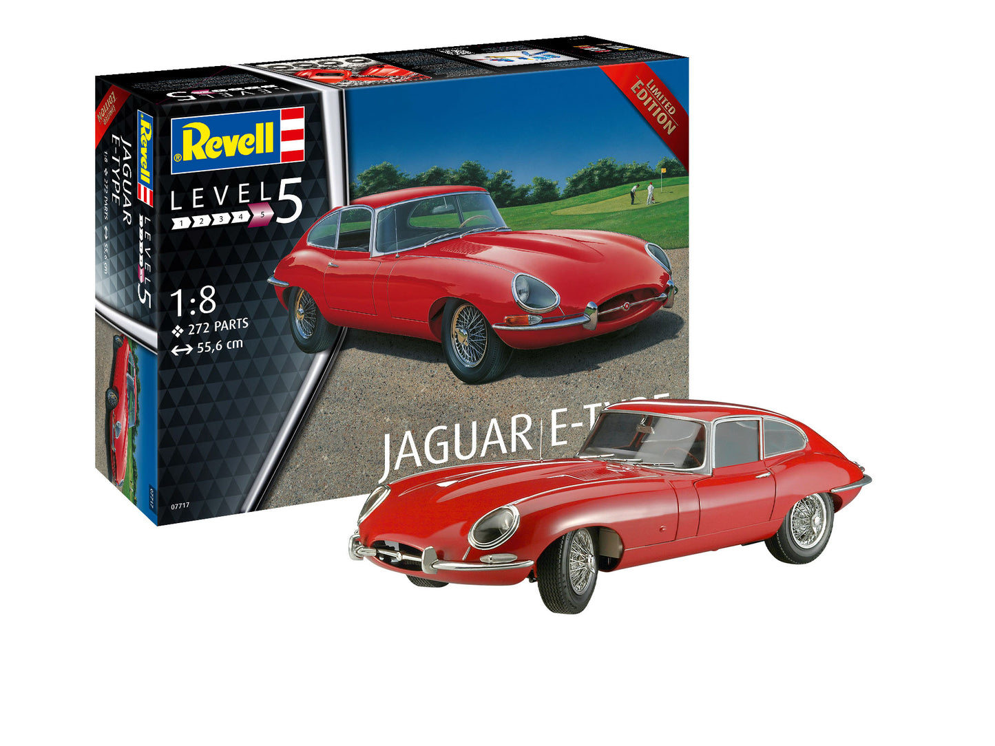 Revell 07717 1:8 Jaguar E-Type