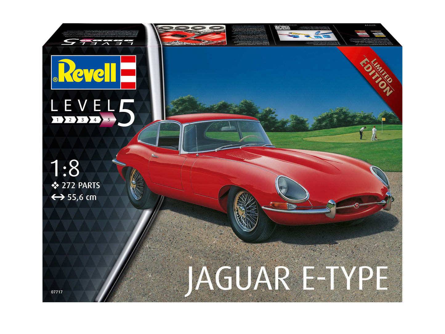 Revell 07717 1:8 Jaguar E-Type