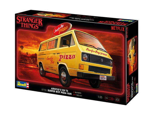 Revell 07725 1:25 VW T3 Bus 'Surfer Boy': Stranger Things