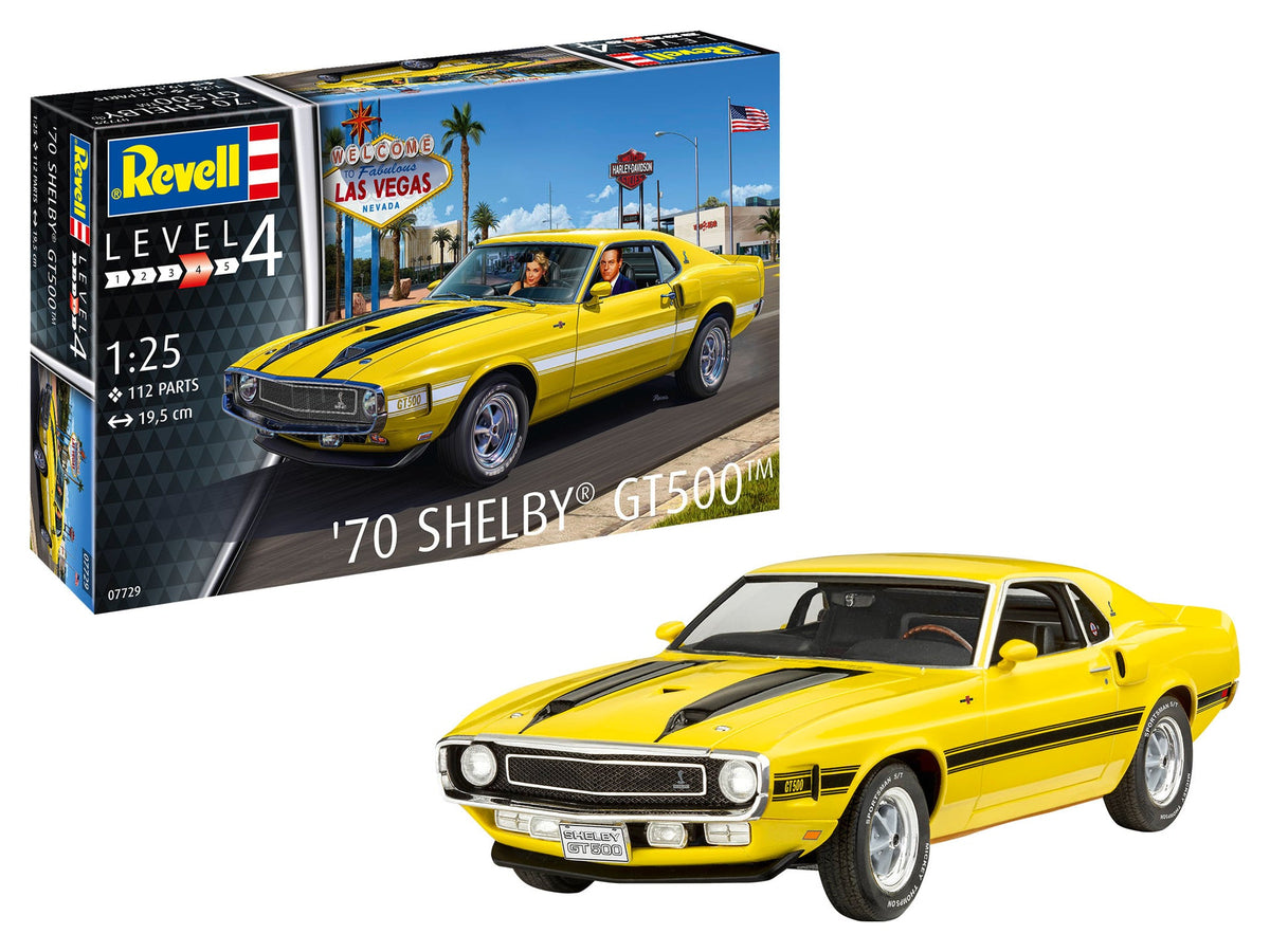 Revell 07729 1:25 1970 Shelby Mustang GT500