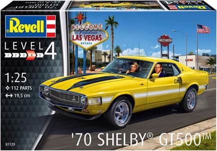 Revell 07729 1:25 1970 Shelby Mustang GT500