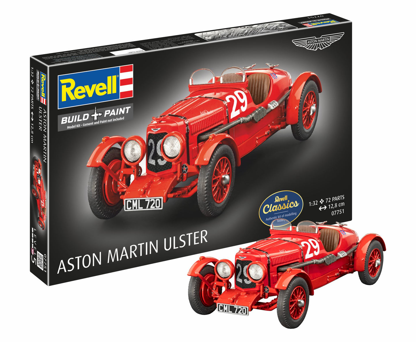 Revell 07751 1:32 Aston Martin Ulster (Revell Classics)