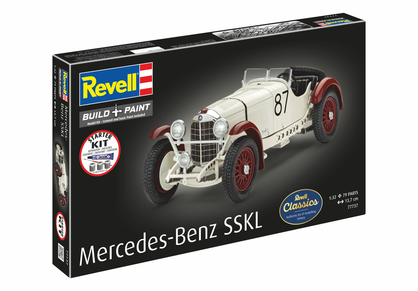 Revell 77737 1:32 Mercedes-Benz SSKL (Revell Classics)