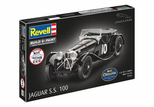 Revell 77752 1:32 Jaguar S.S. 100 (Revell Classics)