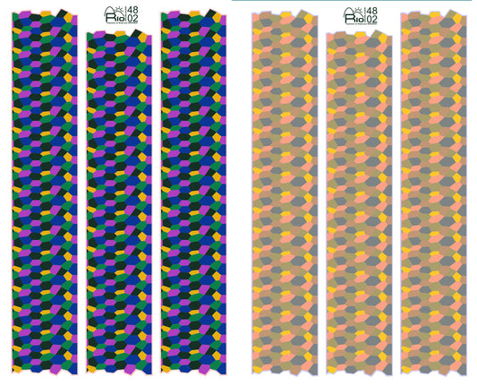 FCM RIO48002 1:48 German Lozenges 5 Colors Upper/Lower Surfaces