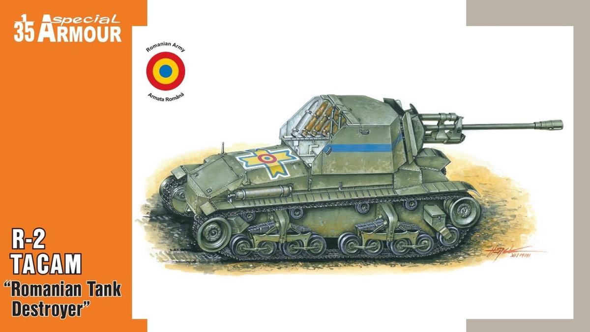 Special Armour SA35003 1:35 R-2 TACAM "Romanian Tank Destroyer"