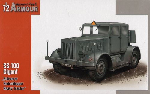 Special Armour SA72001 1:72 SS-100 Gigant "Schwerer Radschlepper Heavy Tractor"