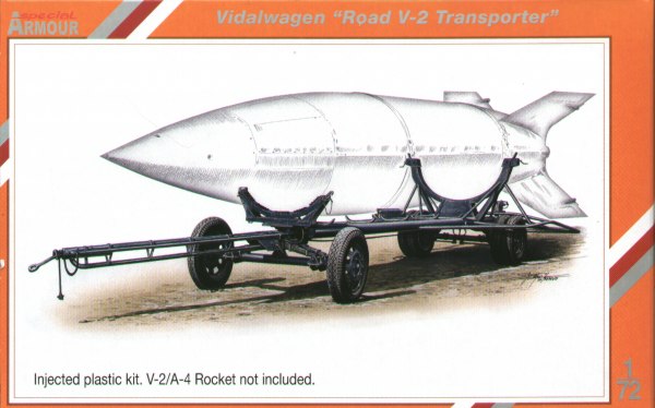 Special Armour SA72009 1:72 Vidalwagen "Road V-2 Transporter"