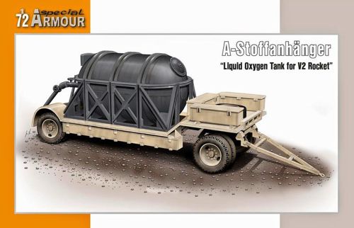 Special Armour SA72015 1:72 A-Stoffanhanger "Liquid Oxygen Tank for V2 Rocket"