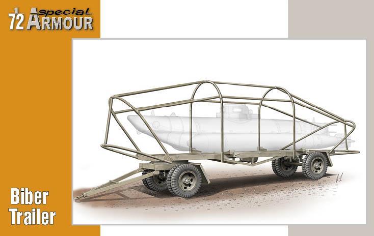 Special Armour SA72018 1:72 Biber Trailer