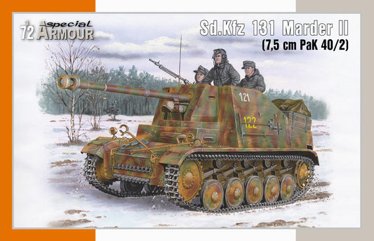 Special Armour SA72020 1:72 Sd.Kfz.131 Marder II (7,5 cm PaK 40/2)