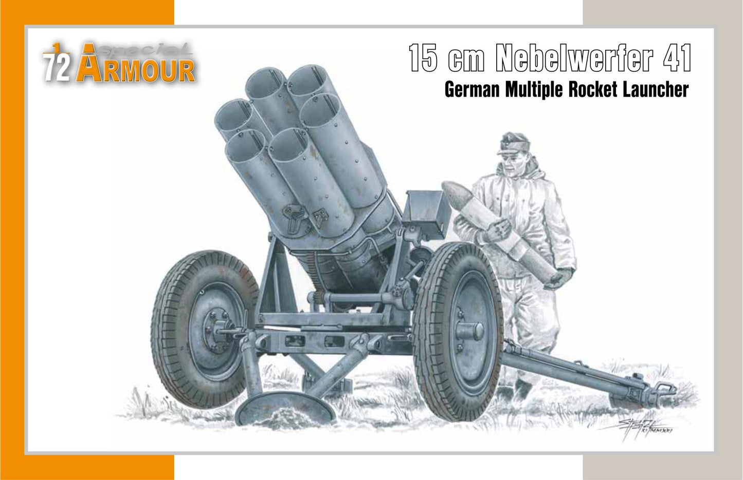 Special Armour SA72026 1:72 15 cm Nebelwerfer 41 German Multiple Rocket Launcher