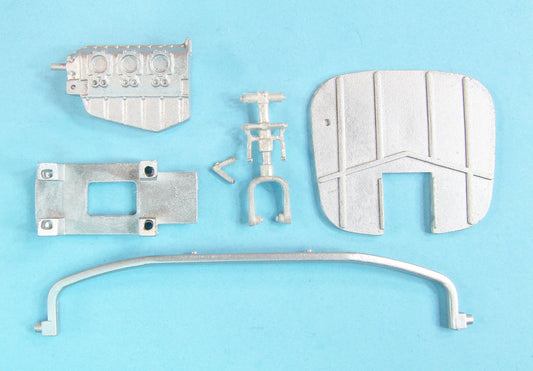 Scale Aircraft Conversions SAC32128 1:32 Cessna O-2 Skymaster Landing Gear & Nose Ballast